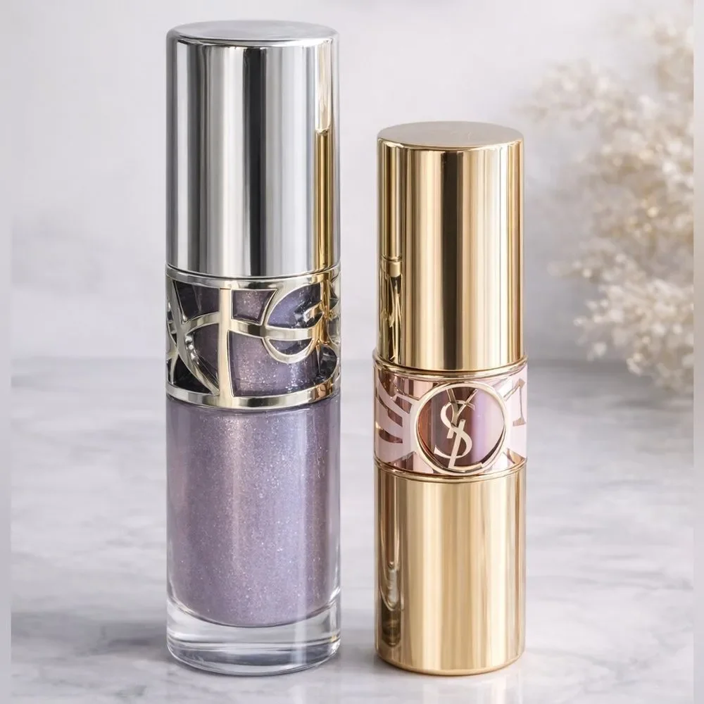 YSL Loveshine Lip Oil & Mini Candy Glow Balm Duo NEW with boxes